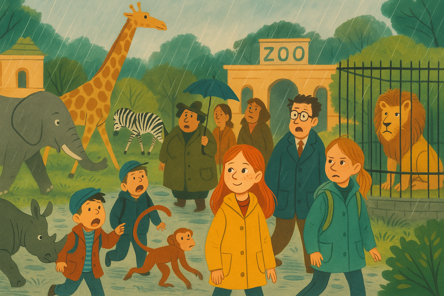 La très catastrophique visite du zoo | Joël Dicker