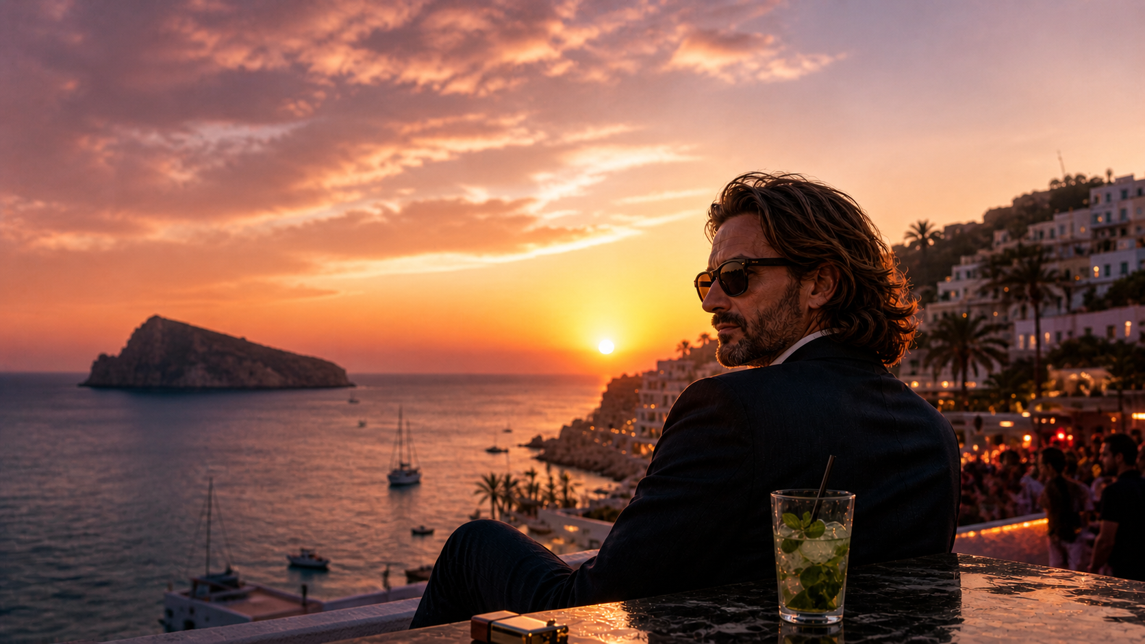 Ibiza a beaucoup changé, Frédéric Beigbeder